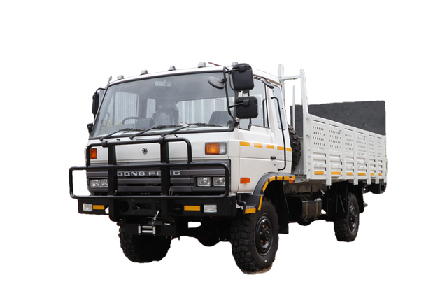 DFEQ2070 com tração nas quatro rodas e elevador eletro-hidráulico off-road_153 chassi de caminhão modificado caminhão de plataforma elevatória de carga e descarga de 1,5 toneladas
