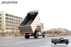 Yuchai 240 HP DF dump de ponta 4 × 4_tração nas quatro rodas dianteira 7 toneladas traseira 13 toneladas veículo especial dump_long head veículo de engenharia de elevação hidráulica