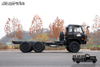 190 cavalos de potência DF chassi EQ2102 com tração nas seis rodas_246 caminhão de armas chassi especial_6 × 6 transportador de pessoal Veículo militar com arma de aço pequena de 3,5 toneladas