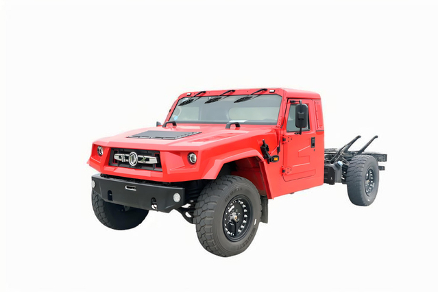 DFChassis EQ2063_M50 configuração de veículo especial off-road_placa de guerreiro 4 * 4