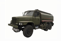 Caminhão petroleiro EQ2082 com tração nas seis rodas_DFchassis de veículo especial de 6 × 6 pontas_tanque móvel de grande capacidade 5/8/10/12/15 caminhão tanque quadrado