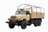 DFEQ2082 veículo especial off-road_tração nas seis rodas 240 carga 170 cavalos de potência_canhão de aço pequeno de 2,5 toneladas 6 * 6 transporte de engenharia clássico 25Y