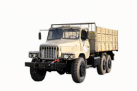 Veículo militar clássico EQ2100E6D com caixa de carga elevada_veículo de transporte com tração nas seis rodas 245 pontas 140_190 cavalos de potência 6 × 6 caminhão caminhão especial off-road