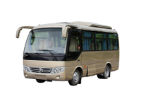 Ônibus de passageiros de tamanho médio 4×2DF19 lugares para exportação_ônibus rural de 115 cavalos de potência_ônibus de ponte única de vila em vila de 6 metros