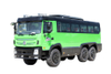210 cavalos de potência com tração nas seis rodas EQ2100/2102 modificado para ônibus de 25 + 2 passageiros cotação_18/20/23/28/30/35 assentos linha direta do fabricante de microônibus_DFveículo especial off-road 6x6 configuração personalizada do chassi 240/245/246