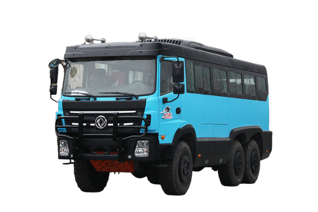 DF Carro de passageiros de 25 + 2 lugares, 210 cavalos de potência, tração nas seis rodas, EQ2100 / 2102, cotação de modificação_18/20/23/28/30/35 lugares, número de telefone do fabricante do microônibus_6x6 veículo especial off-road 240/245/246 configuração de personalização do chassi
