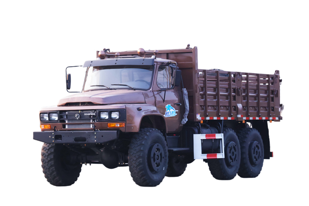 DFEQ2100E6D novo caminhão especial off-road_six-wheel drive 245 pontas 140 veículo de transporte_6×6 clássico caminhão militar de cabeça longa de 190 cavalos de potência