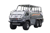 375 cavalos de potência, tração nas seis rodas, 18 + 2 lugares, fabricante de veículos turísticos no deserto_6 × 6 chassi especial off-road, configuração do veículo de transporte turístico modificado_Mining commuter 6 * 6 personalização clássica 18/20/23/25/27/28/30/35 Telefone Bigfoot