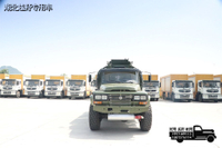 Caminhão petroleiro de nariz pontiagudo EQ2100 com tração nas seis rodas e 190 cavalos de potência_DF caminhão petroleiro com tração nas seis rodas e 10 metros quadrados_6 * 6 caminhão de transporte tanque multifuncional de cabeça longa