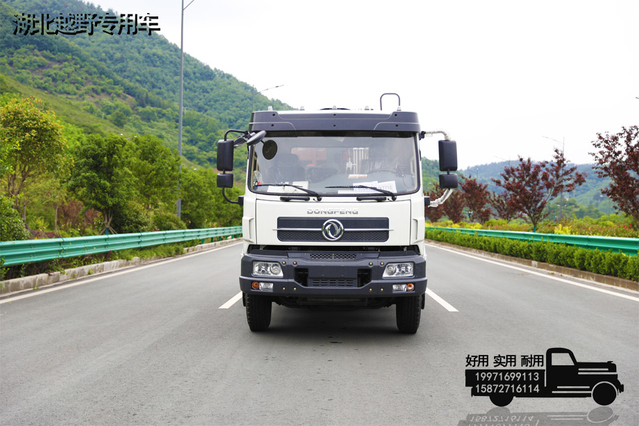 DFCaminhão de lixo de compressão 4 × 2 de cabeça chata_190 cavalos de potência e 14 metros quadrados de caminhão de saneamento_12 toneladas fabricante de caminhão de limpeza de lixo de uma fileira e meia