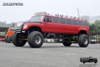 Fabricante de ônibus turístico no deserto com tração nas quatro rodas_Ônibus turístico de surf no deserto 4 × 4_2024 novo modelo de personalização do local panorâmico Bigfoot