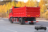 Caminhão basculante semi-dedicado de 210 HP 4×2DF linhas_5 toneladas na dianteira e 13 toneladas na traseira caminhão de transporte de terra, pedra e areia_caminhão basculante para transporte de terraplenagem e minério no canteiro de obras de lama