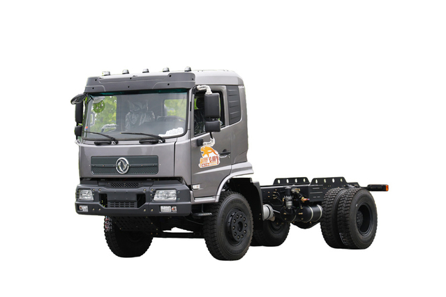 Chassi de 210 HP DF Cotação de exportação de caminhão basculante 4 × 2_ Carga especial off-road 4 × 4 personalizável fabricante de balde basculante de 10/15/20/15 toneladas_170 190/260 HP pneus duplos traseiros de dois eixos puxando gado, ovelhas, vegetais e grãos