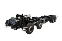 Yuchai 420 / Weichai 500 HP 8 × 4 cerca de armazém Categoria III fabricante de caminhão de transporte de chassi_15/20/25/30/35/40/50/60 toneladas de vegetais e frutas de quatro eixos, gado, ovelhas e suínos plataforma de personalização de caminhões_Quatro dianteiros e oito traseiros DF cotações de veículos