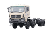 Fabricante de chassi de caminhão de transporte de armazém 8 × 8 Cummins 420 / Weichai 500 / Yuchai 375 cavalos de potência_15/20/25/30/35/40/50/60 toneladas de vegetais de quatro eixos, frutas, gado, ovelhas e suínos personalização de caminhão_8 × 4 dianteiro quatro e oito traseiros DF cotação de plataforma de paleteira escavadeira