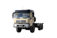 Cummins / Weichai 190/210 cavalos de potência personalizado atualizado EQ2102G fabricante de chassis de caminhão especial off-road_tração de seis rodas 245 cabeça chata 153 preço de caminhão de transporte_6 × 6 DFveículo militar clássico de 210 cavalos de potência veículo de carga configuração de plataforma de segunda classe