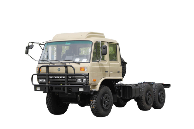 Chassi de caminhão especial off-road de duas fileiras de 190 cavalos de potência EQ2102NJ com ar condicionado suspenso preço_tração nas seis rodas 246 cabeça chata 153 fabricante de caminhão de transporte_6 × 6DFveículo militar clássico 210 configuração de plataforma de segunda classe de veículo militar