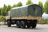 Poste de lona removível Cummins 190/Weichai 210 cavalos de potência EQ2102G fabricante de caminhão especial off-road_Deserto com tração nas seis rodas 245 cabeça chata 153 configuração de veículo de transporte_6 × 6 DF preço de veículo de carga de veículo militar clássico