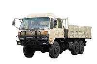 Preço do caminhão especial off-road de duas carreiras EQ2102N de 190/210 cavalos de potência com ar condicionado suspenso_Tração nas seis rodas 246 cabeça chata 153 Lasha fabricante de caminhão de transporte de terra e pedra_6 × 6 DF configuração de veículo militar clássico de carga