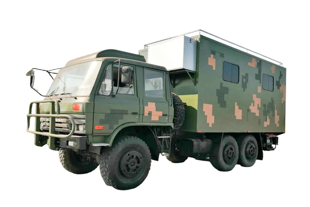 Preço de venda de 190/210 cavalos de potência EQ2102N banheiro móvel de campo especial off-road de duas fileiras com ar condicionado suspenso_Tração nas seis rodas 246 cabeça chata 153 construção de campo resgate de emergência acampamento ao ar livre operação remota fabricante_6 × 6 DF configuração de veículo militar clássico de veículo de carga