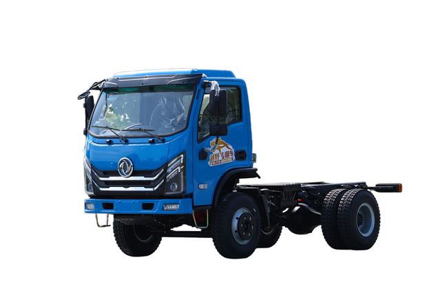 4 × 2 Cummins 140 HP distância entre eixos 3,3 metros DF Chassi de veículo especial off-road modificado dump / número de telefone do fabricante de carga_ Caminhão leve com tração nas quatro rodas personalizável Weichai Yuchai 4 × 4 caçamba basculante exportação_Placa de escavadeira de veículo especial pequena / placa plana / van / barril / saneamento / veículo de engenharia / cotação de transporte de montanha