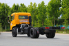 DF 4 × 2 Yuchai 260 HP fabricante de chassi de caminhão de transporte de porta traseira hidráulica_Cummins / Weichai / Sinotruk Modificação de chassi de veículo especial off-road 4 × 4 15/10/20 toneladas cotação de exportação_Dois eixos traseiros com pneus duplos para puxar gado e ovelhas, configuração de carregamento de carga de vegetais e grãos