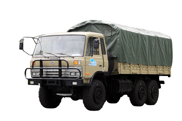 Poste de lona removível Cummins 190/Weichai 210 cavalos de potência EQ2102G fabricante de caminhão especial off-road_Deserto com tração nas seis rodas 245 cabeça chata 153 configuração de veículo de transporte_6 × 6 DF preço de veículo de carga de veículo militar clássico