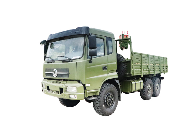 Vendas de fabricante de caminhão especial off-road EQ2102G de 190/210 cavalos de potência_Poste de lona removível personalizado com tração nas seis rodas 245 cabeça plana 153 configuração de caminhão de transporte_6 × 6 DF veículo militar clássico veículo de carga Cummins / Weichai preço