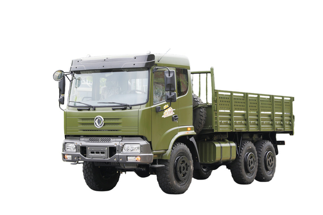 Fabricante de caminhão especial off-road Cummins 190 / Weichai 210 cavalos de potência EQ2102G personalizado_ Configuração de caminhão de transporte com tração nas seis rodas 245 cabeça chata 153_6 × 6 DF preço de veículo de carga de veículo militar clássico