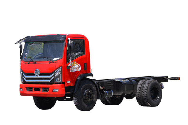 Cummins 170 HP DF 4 × 2 veículo especial off-road fabricante de modificação de chassi de caminhão de bombeiros de 7 quadrados_ Caminhão leve com tração nas quatro rodas pode ser personalizado com exportações de leme 4 × 4 esquerdo e direito_ Pequena placa de escavadeira de veículo especial / placa plana / van / barril / saneamento / veículo de engenharia / cotação de transporte de montanha