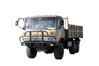 Cummins 190/Weichai 210 cavalos de potência EQ2102G fabricante de caminhão especial off-road_Six-wheel drive 245 cabeça chata 153 configuração de caminhão de transporte_6×6DF preço de veículo de carga de veículo militar clássico