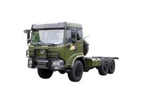 Fabricante de chassi de caminhão especial off-road EQ2102G atualizado de 190/210 cavalos de potência_tração de seis rodas 245 cabeça chata 153 preço de caminhão de transporte_6 × 6 DFveículo militar clássico de 210 cavalos de potência veículo de carga configuração de plataforma de segunda classe