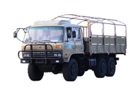 Postes de dossel removíveis com ar condicionado suspenso 190/210 cavalos de potência EQ2102N preço de venda de caminhão especial off-road de duas fileiras_tração nas seis rodas 246 cabeça plana 153 Lasha fabricante de caminhão de transporte de terra e pedra_6 × 6 DF configuração de veículo militar clássico de veículo de carga