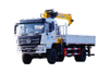 DF 4 × 4 Weichai 210 HP veículo especial off-road fabricante de caminhão guindaste de 6,3 toneladas_Pode ser modificado 4 × 2 carga / despejo / cotação de exportação de resgate rodoviário_Placa de escavadeira personalizada / placa plana / van / barril / saneamento / veículo de engenharia