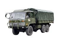 Poste de dossel removível 190/210 cavalos de potência EQ2102N preço de caminhão especial off-road de duas fileiras_Six-drive 246 cabeça chata 153 Lasha fabricante de caminhão de transporte de terraplenagem_6 × 6 DF veículo militar clássico com ar condicionado suspenso configuração de veículo de tropa de carga
