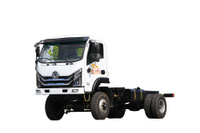 Cummins 150 HP DF 4 × 4 veículo especial off-road com distância entre eixos de 3,7 metros fabricante de cerca de armazém / modificação de chassi de cerca_ Caminhão leve com tração nas quatro rodas pode ser personalizado com carga 4 × 2 / exportação de despejo_Placa de escavadeira de veículo especial pequena / placa plana / van / barril / saneamento / veículo de engenharia / cotação de transporte de montanha