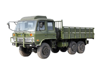 Preço de caminhão especial off-road de duas fileiras de 190/210 cavalos de potência EQ2102N_tração de seis rodas 246 cabeça plana 153 fabricante de caminhão de transporte de terraplenagem lasha_6 × 6 DF configuração de veículo militar clássico de veículo de carga