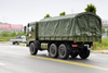 Cummins 190 / Weichai 210 cavalos de potência EQ2102G fabricante de caminhão especial off-road_Poste de lona removível personalizado com tração nas seis rodas 245 cabeça chata 153 configuração de caminhão de transporte_6 × 6 DF preço de veículo de carga de veículo militar clássico