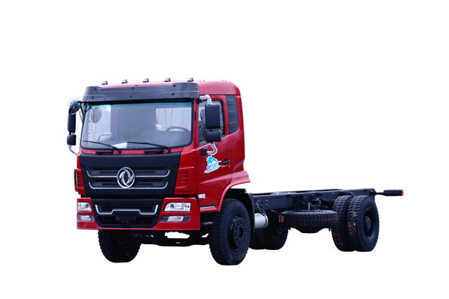 DF 4 × 2 Weichai 266 HP fabricante de chassi de veículo de transporte de porta traseira hidráulica_Modificação de chassi de veículo especial off-road 4 × 4 personalizável 15/10/20 toneladas cotação de exportação_Dois eixos traseiros e pneus duplos traseiros para puxar gado e ovelhas, configuração de carregamento de carga de vegetais e grãos