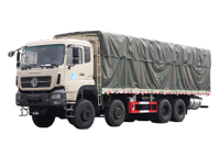 Lona destacável 8 × 8 cerca de armazém fabricante de chassi de caminhão de transporte Cummins 420 / Weichai 500 / Yuchai 375 cavalos de cerca caminhão_15/20/25/30/35/40/50/60 toneladas de quatro eixos vegetais e frutas gado, ovelhas e porco personalização de caminhão_8 × 4 dianteiro quatro traseiro oito DF cotação de plataforma de caminhão de placa de escavadeira